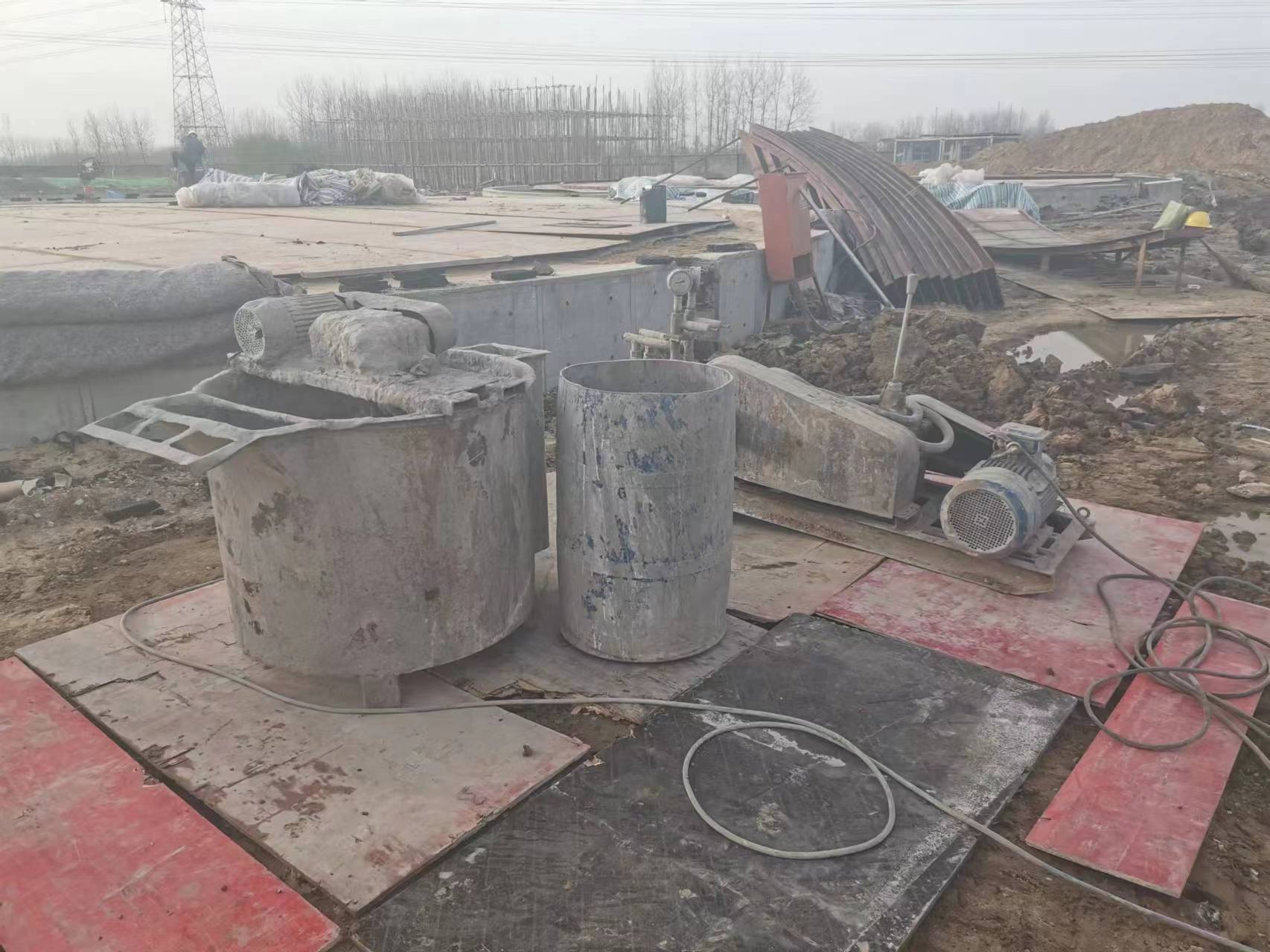 江汉设备基础注浆