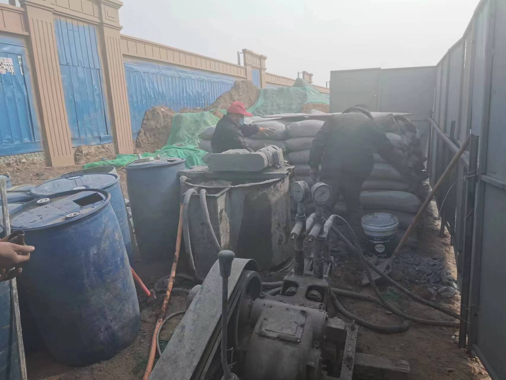 江汉房屋下沉注浆